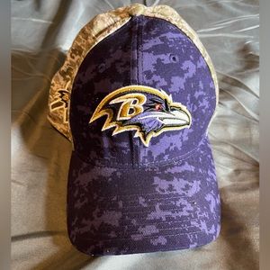 Baltimore Ravens New Era 39Thirty Salute to Service fitted hat, L/XL
